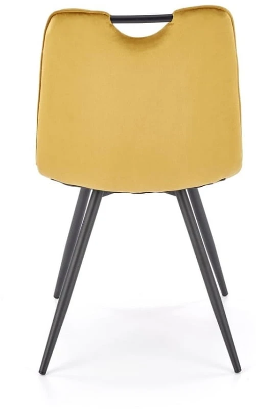Jídelní židle K-521 hořčicová