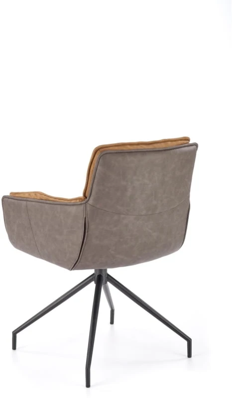 Krzesło brązowe/ciemny brąz K-523