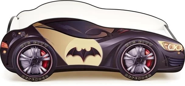 Dětská postel Batcar s motivem Batmana