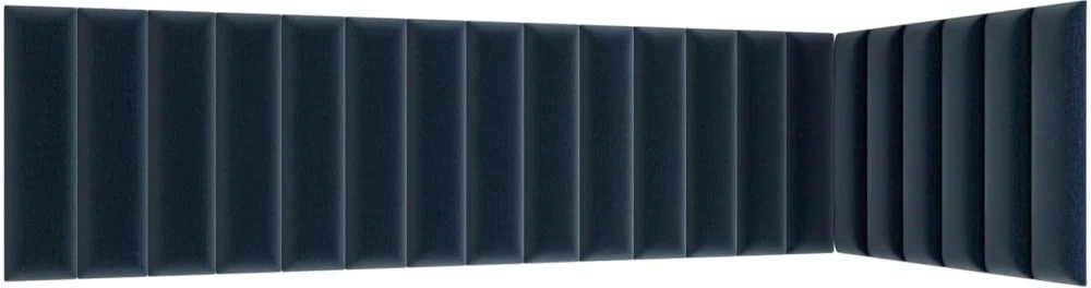 Sada čalouněných panelů Quadratta 210x90x60 cm