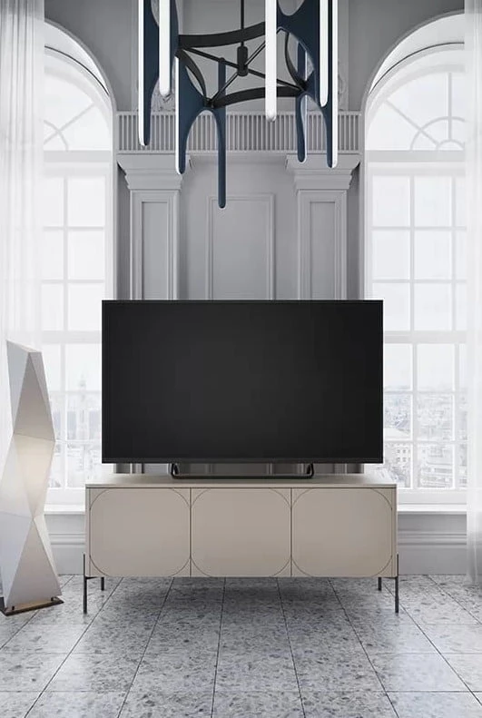 TV stolek s policemi  Sonatia, 150 cm