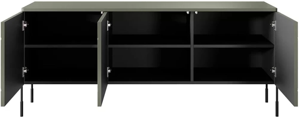 TV stolek s policemi  Sonatia, 150 cm