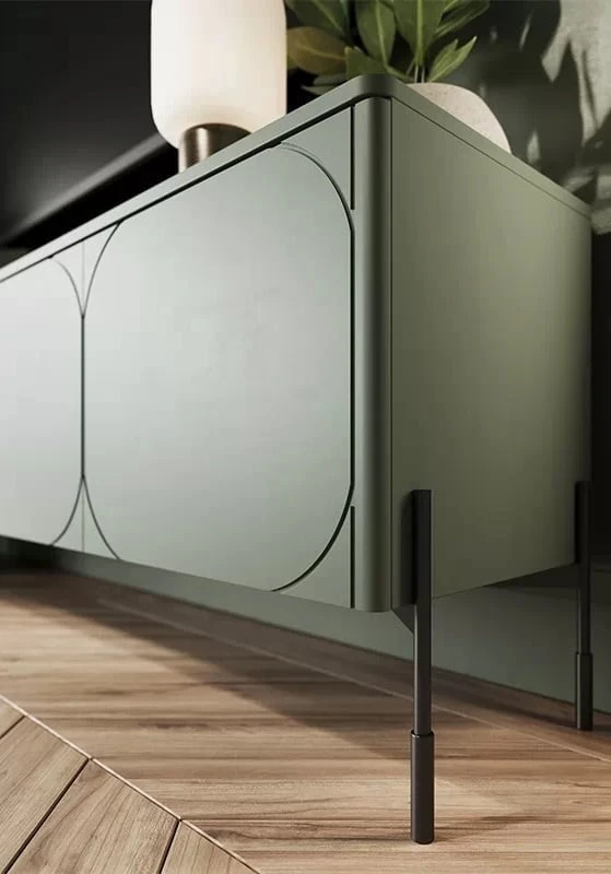 TV stolek se zásuvkou Sonatia, 200 cm