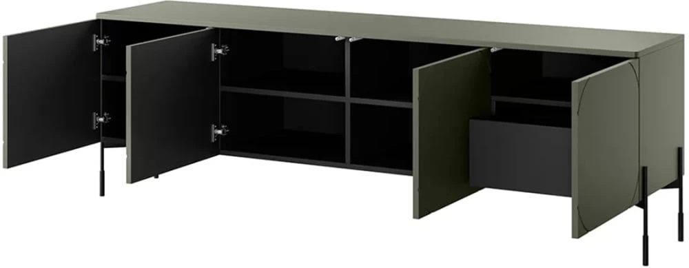 TV stolek se zásuvkou Sonatia, 200 cm