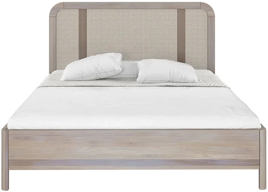 Dřevěná dubová postel Harmark 120