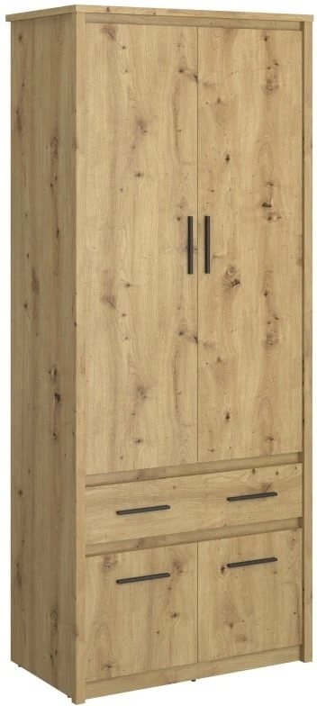 Praktyczna szafa z drzwiami i szufladą do przedpokoju Ayson
