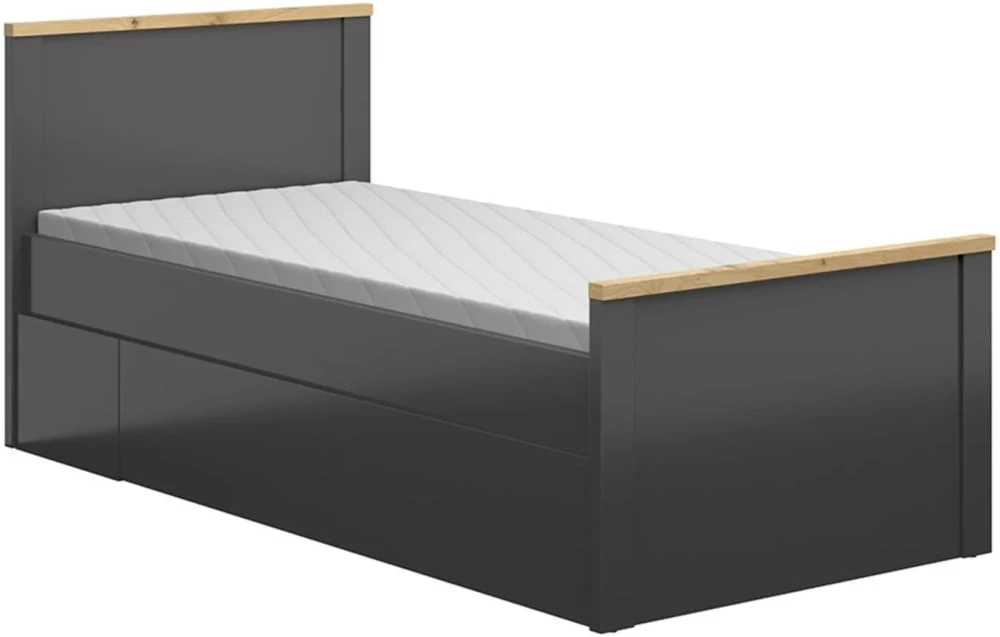 Moderní postel 90 do studentského pokoje Hesen