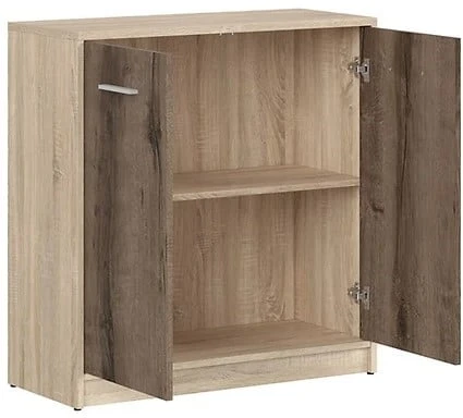 Komoda dwudrzwiowa z półką salonu Nepo Plus