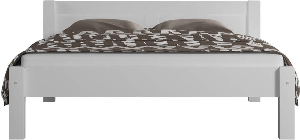 Łóżko drewniane sosnowe Wiktoria 160x200 na wysokich nogach