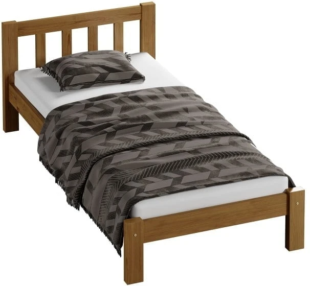 Łóżko drewniane sosnowe Ofelia 90x200 na nóżkach