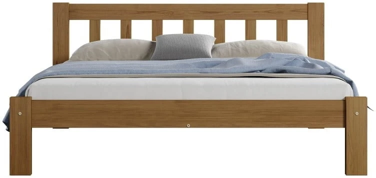 Łóżko drewniane sosnowe Ofelia 120x200 na nóżkach
