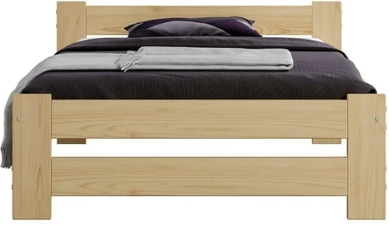 Łóżko drewniane sosnowe Inter 80x200 nielakierowane