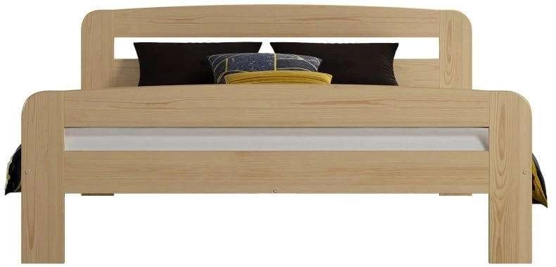 Łóżko drewniane sosnowe Klaudia 120x200 na nóżkach