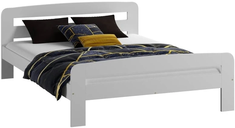 Łóżko drewniane sosnowe Klaudia 160x200 na nóżkach