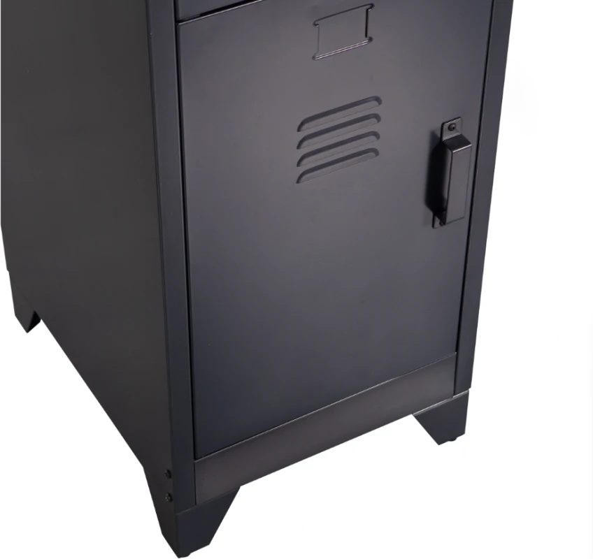 Metalowa 3-drzwiowa szafka Cas