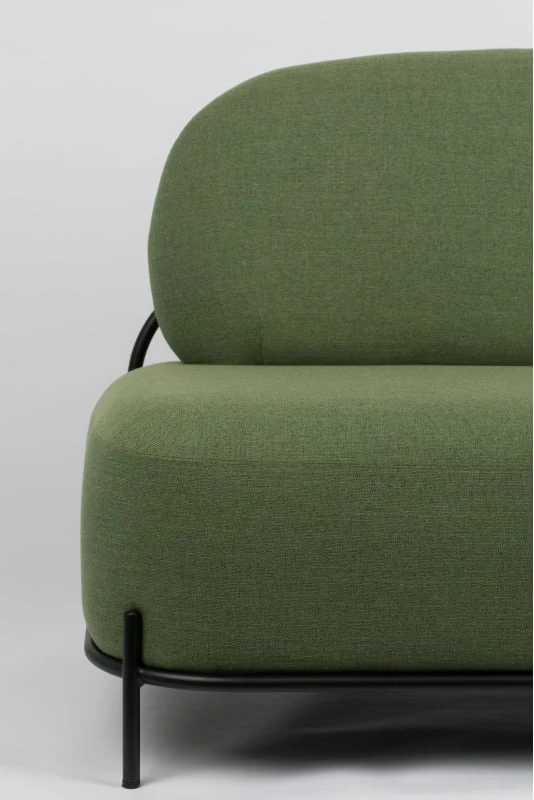 Sofa 2-osobowa Polla zielona