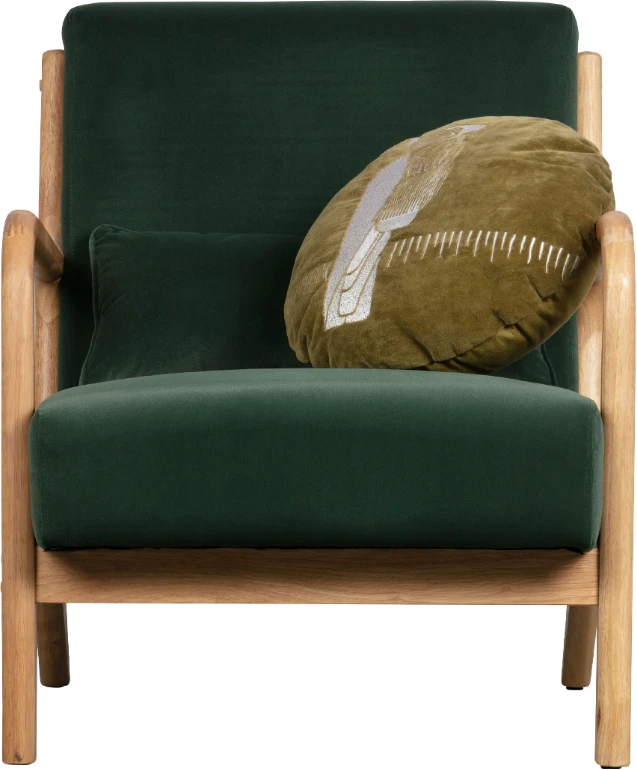 Fotel Mark, zielony