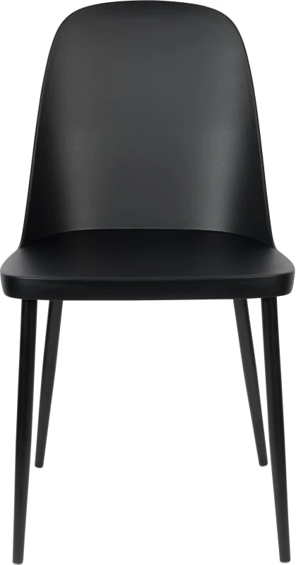 Černá židle Lip