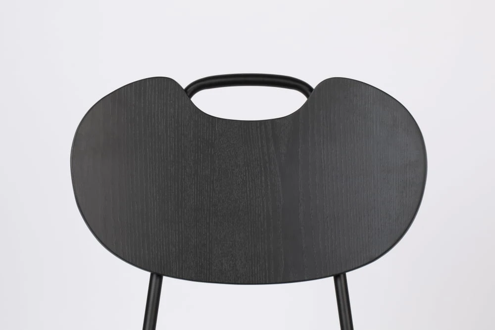 Krzesło Aspin Wood czarne