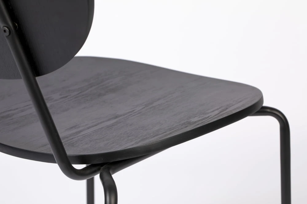 Židle Aspin Wood černá