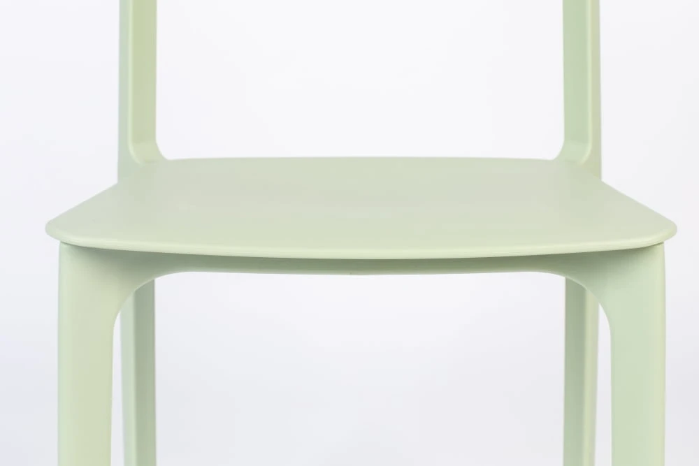 Světle zelená židle Clover