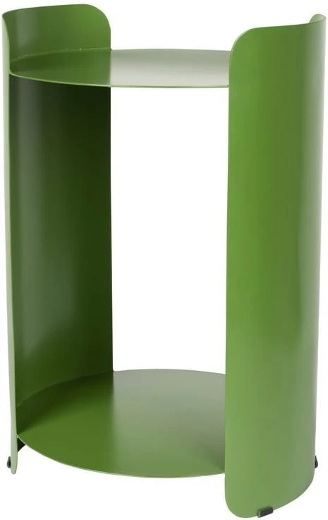 Metalowy stolik kawowy Navagio w kolorze zielonym
