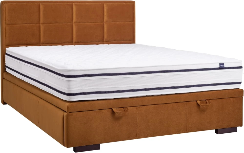 Kontinentální postel Choco 100x200 s úložným prostorem