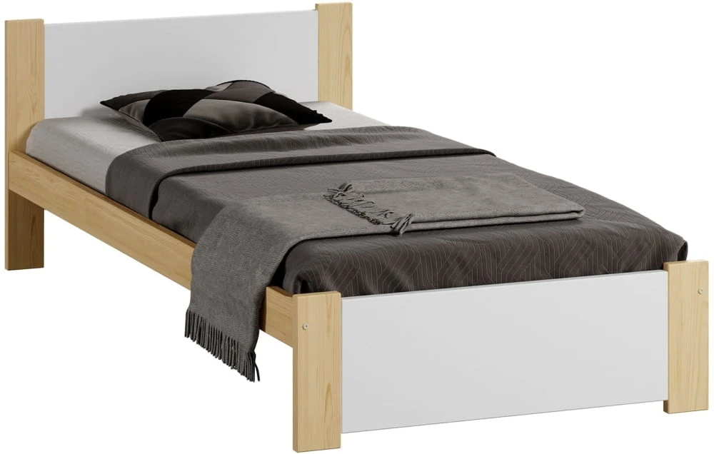 Łóżko drewniane sosnowe DMD3 90x200