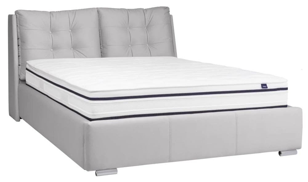 Čalouněná postel Novio 100x200 se zvedacím roštem a úložným prostorem