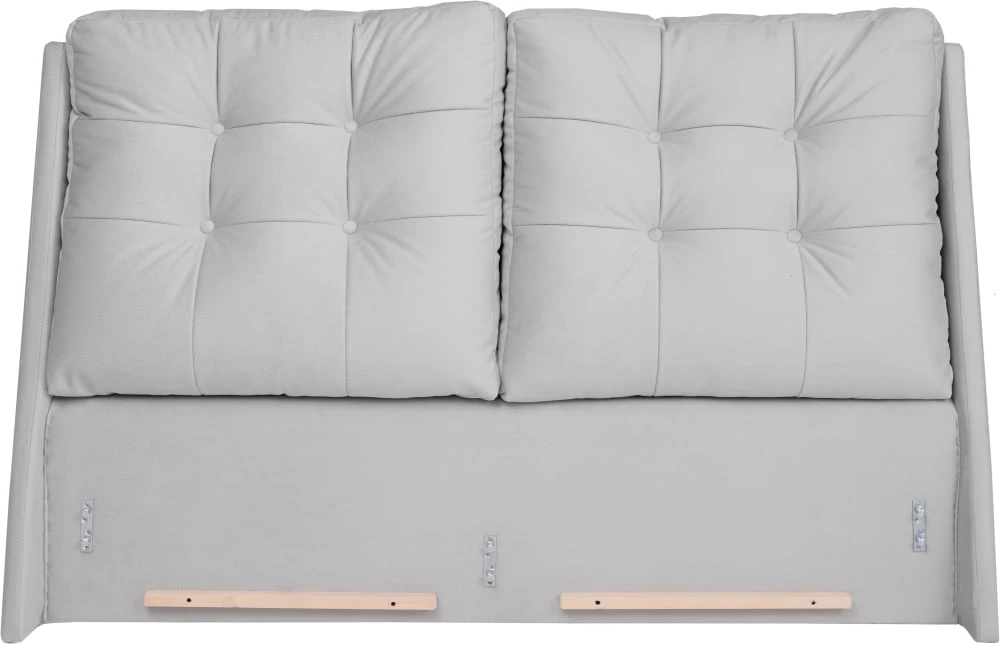 Łóżko tapicerowane Novio 100x200 z podnoszonym stelażem i pojemnikiem