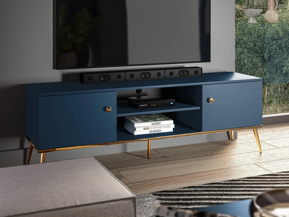 Moderní TV stolek na nožičkách do obývacího pokoje Marine