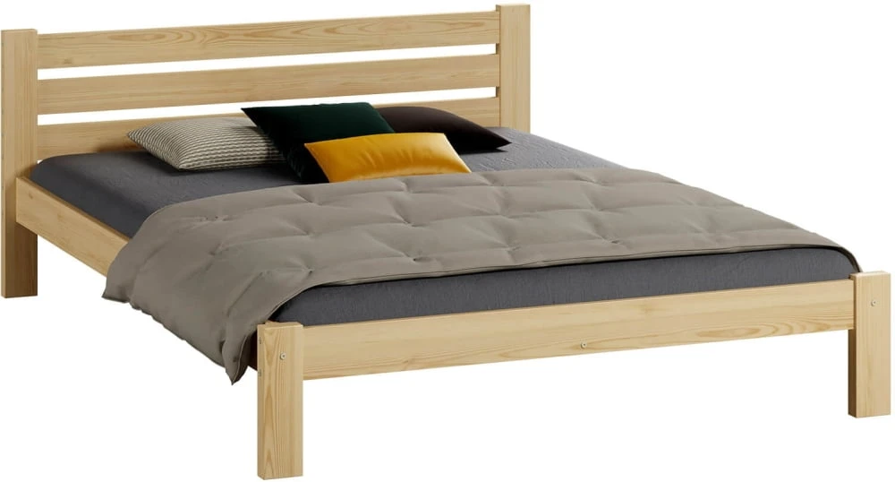 Borovicová dřevěná postel Azja 160x200