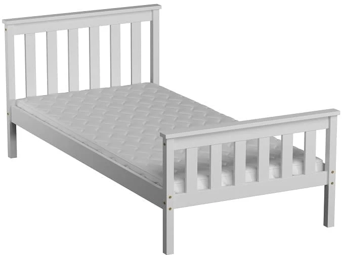 Borovicová dřevěná postel Alion 90x200