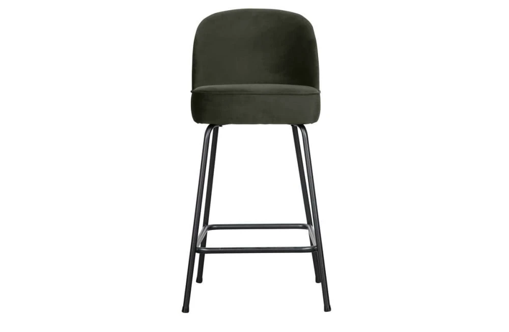 Krzesło barowe 65 ciemnozielony velvet Vogue