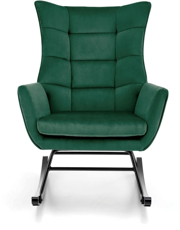 Fotel bujany BAZALTO c.zielony
