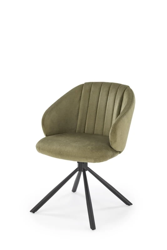 Krzesło K533 oliwkowy / czarny