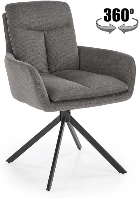 Židle K536 popelavá