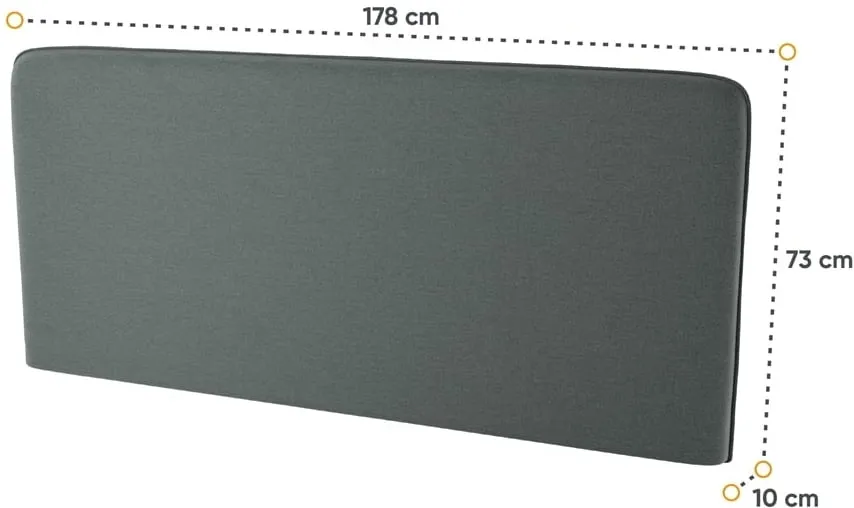 Čalouněné čelo do sklápěcí postele BC-13