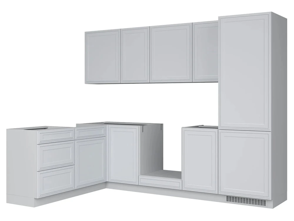 Komplet kuchenny narożny Verdi 270x180 cm lewostronny