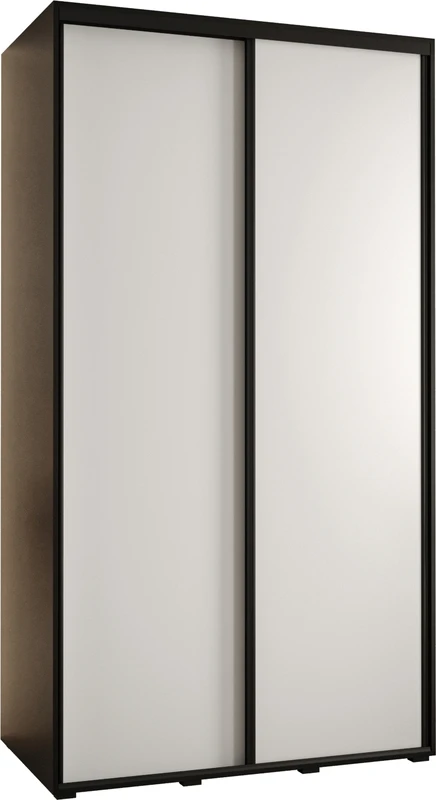 Šatní skříň s posuvnými dveřmi Davos 1 140, hloubka 45 cm