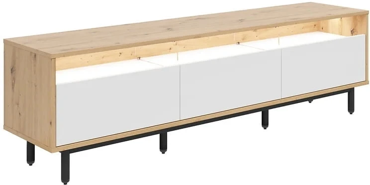 Szafka RTV Gap 190 cm z 3 szufladami