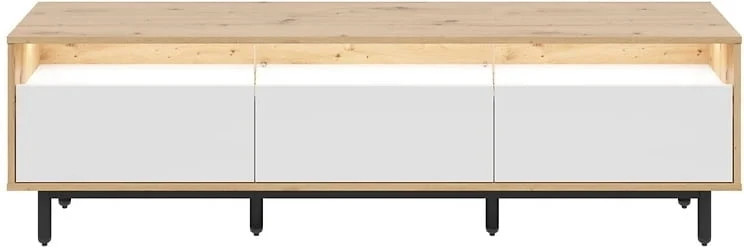 Szafka RTV Gap 190 cm z 3 szufladami