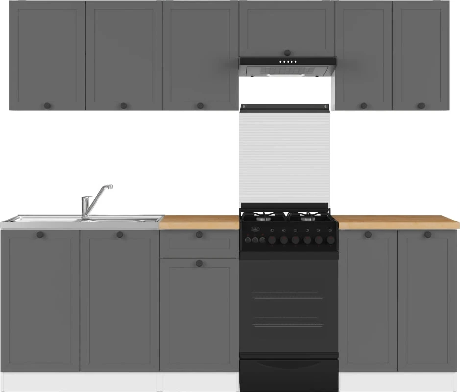 Komplet kuchenny Junona Line 230 cm z blatem