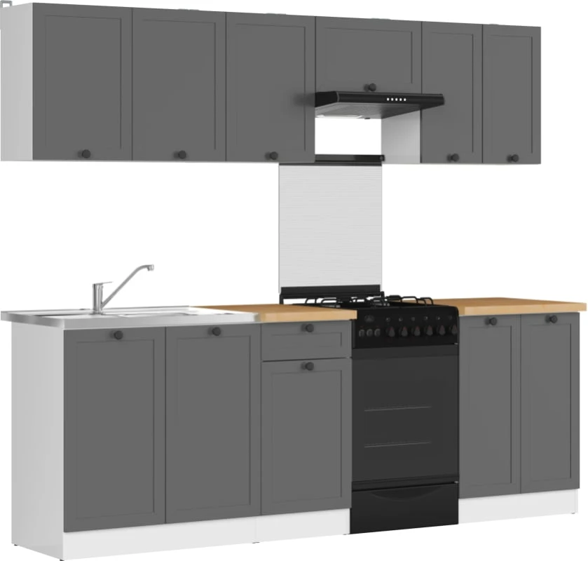 Komplet kuchenny Junona Line 230 cm z blatem