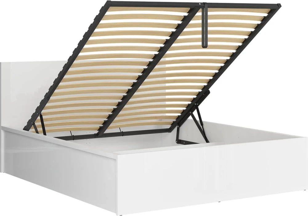 Zestaw łóżko Tetrix 160x200 ze stelażem i materacem Ceres