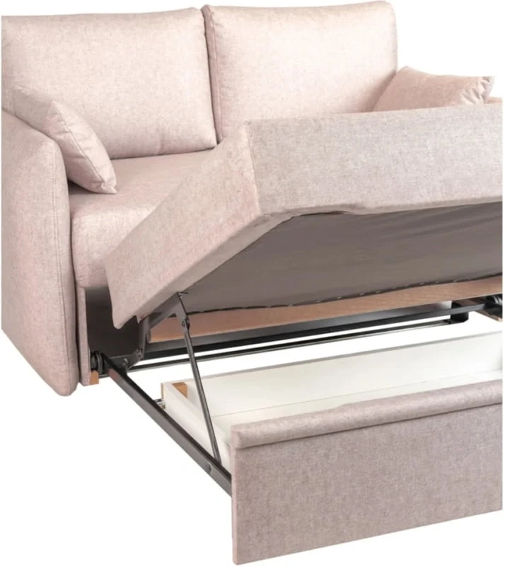 Dwuosobowa sofa Sevo rozkładana z pojemnikiem