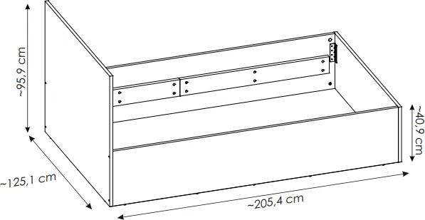 Postel 120 Pozzi