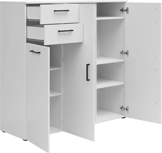 Komoda MultiDo 120 cm se 2 zásuvkami a 2 skříňkami