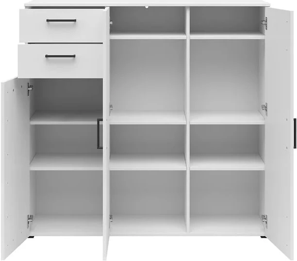 Komoda MultiDo 120 cm se 2 zásuvkami a 2 skříňkami