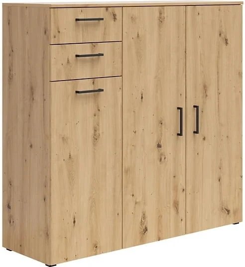 Komoda MultiDo 120 cm z 2 szufladami i 2 szafkami